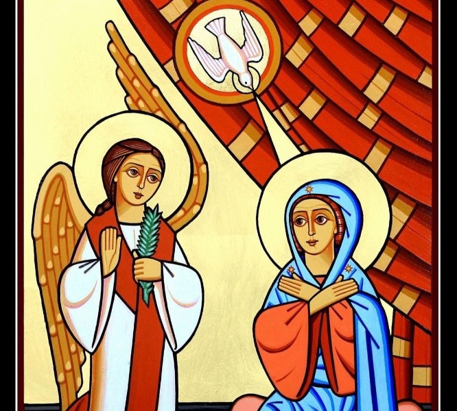 Aankondiging geboorte Johannes de Doper